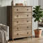 Commode 5 tiroirs Aleana