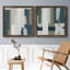 «Close to the Edge I», ensemble de 2 peintures sur toile encadrées-1648779375-1648779367