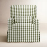 Crawford Pillowback Comfort Swivel Glider
