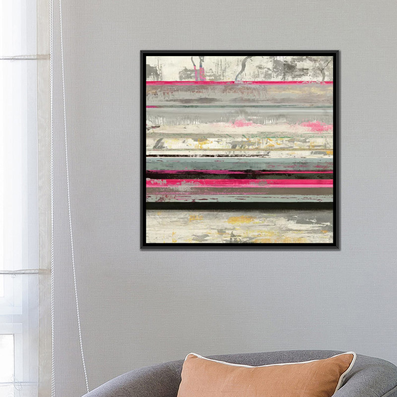 « cape cod i », impression sur toile, H 18 po x l 18 po x P 1,5 po, Toile avec cadre noir, Pas de tapis