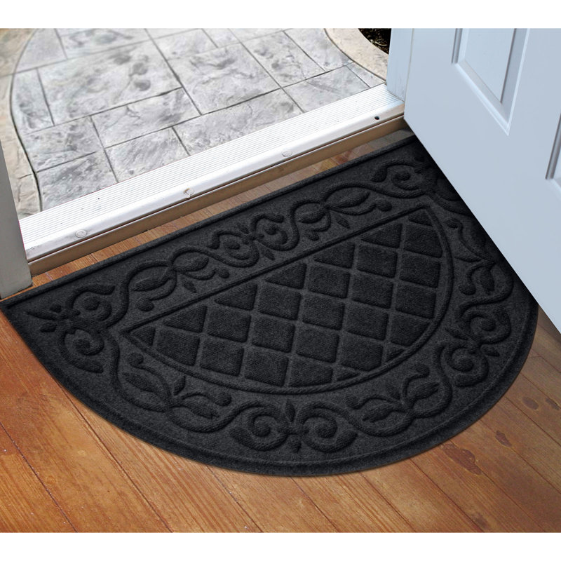 Paillasson intérieur 24 po x 39 po WaterHog Tristan, Gris anthracite