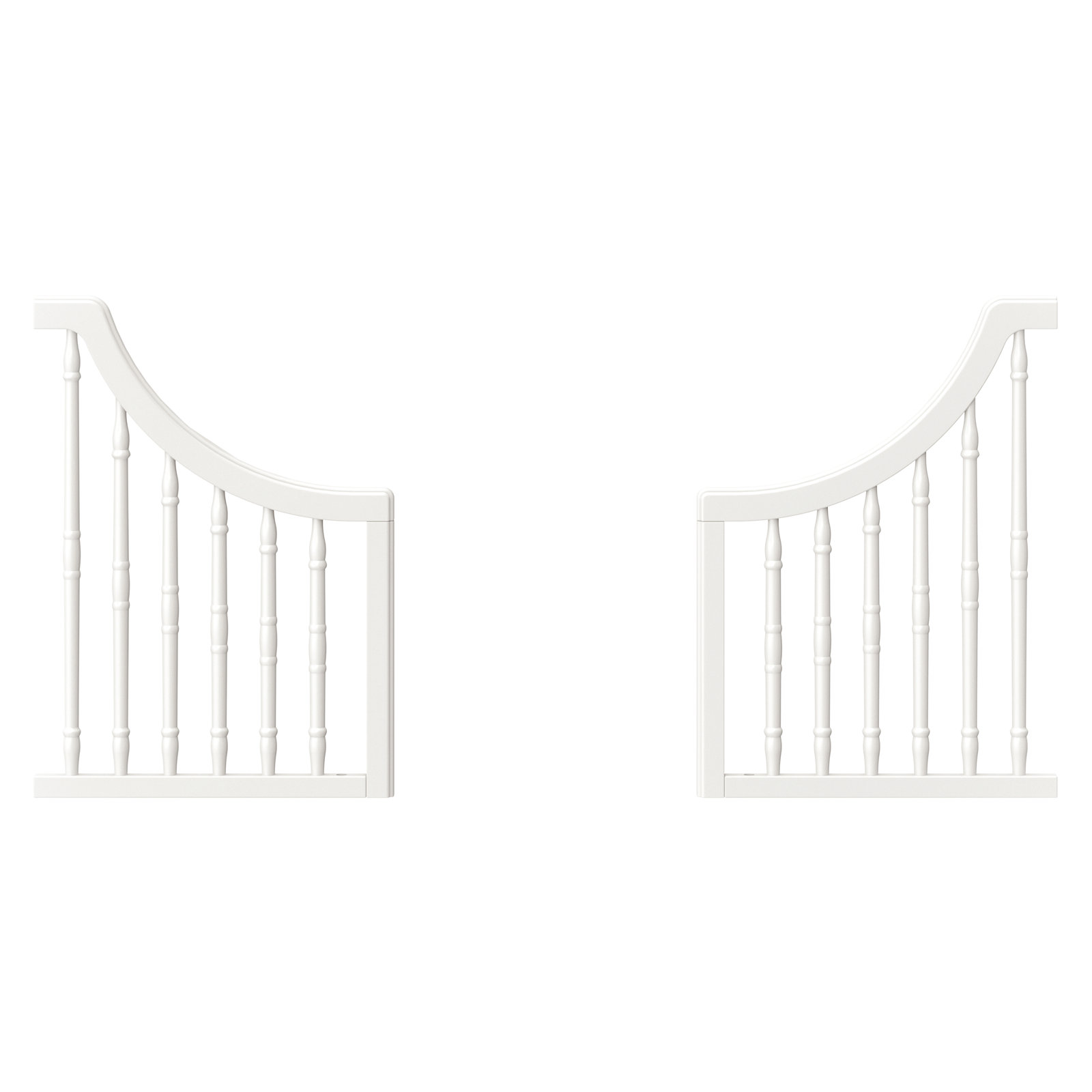 Liberty Toddler Bed Rail, White