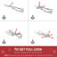 6' Tall Unlit Slim Fir Artificial Christmas Tree With Realistic Branches, And 583 Tips,
