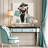 Luxury Stroll: Tiffany-Inspired Glam Canvas Wall Art-257239472