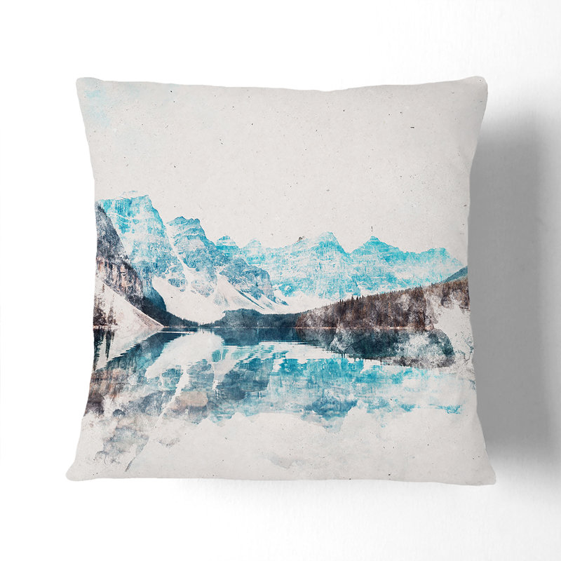 Square Cushion, Stone, 40cm H x 40cm W x 15cm D