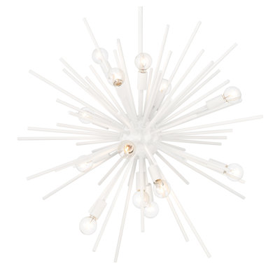 Luminaire suspendu sable 15 lumières Brayden Studio® Farisha