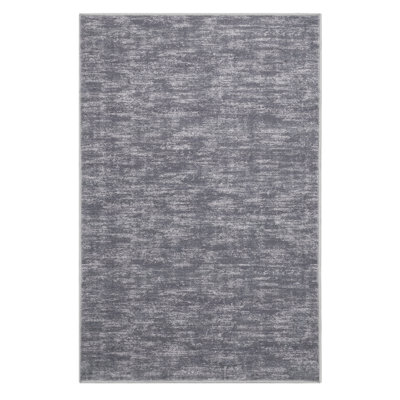 Solid Machine Washable Rug with Rubber Backing for Living Room Non-Slip Dining Room Rug Easy-Cleaning Floor Carpet for Bedroom Office Playroom