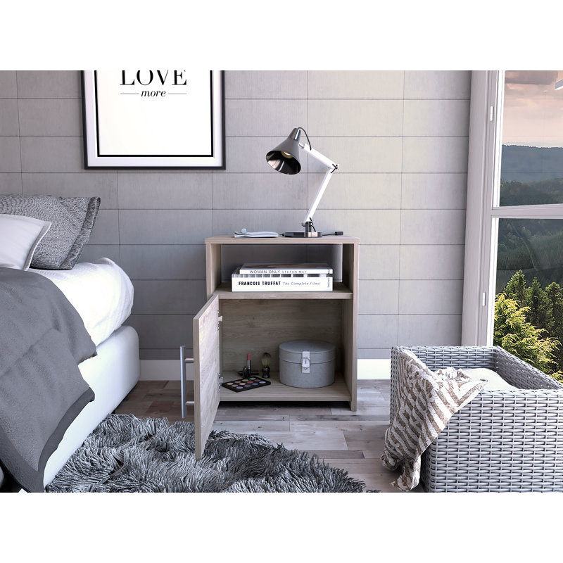 Table de chevet Cuarzz, une armoire