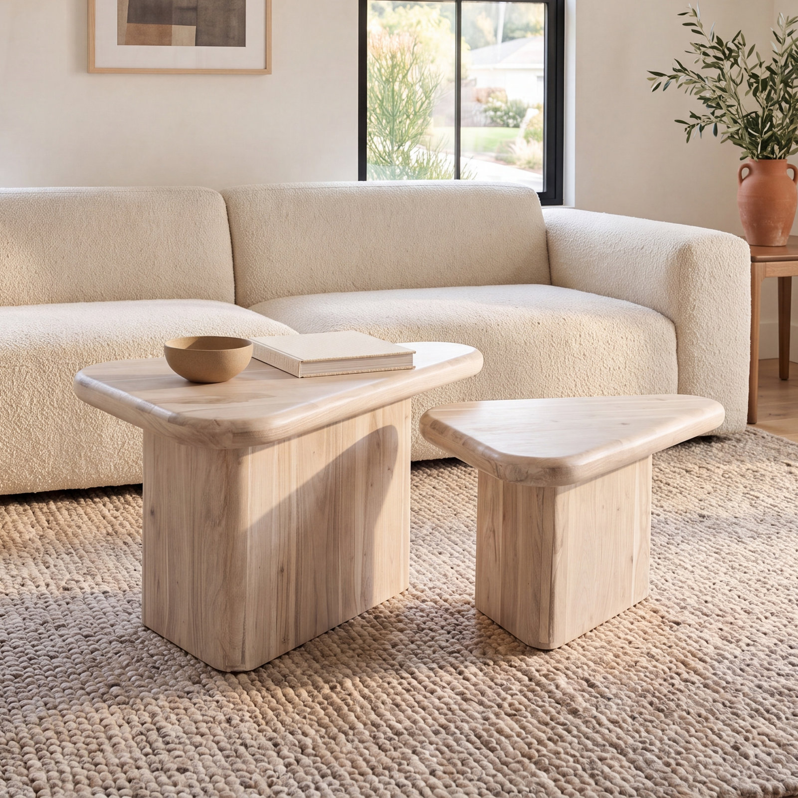 Jasper 2-Piece Living Room Table Set