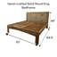 Lit standard en bois massif Treymon
