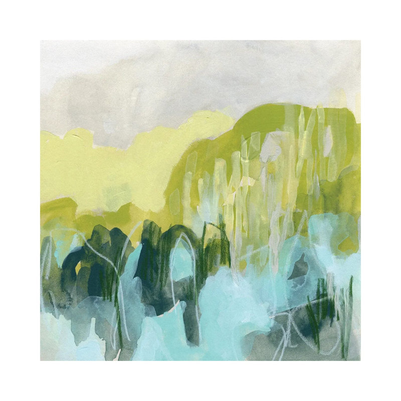 Marsh Crest II by June Erica Vess - Wrapped Canvas Print, 30.48 cm H x 30.48 cm W