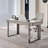 Modern minimalist rectangular office desk-107733269