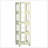 4-Tier All-Steel Rotating Bookshelf With 360° Wheels, Large Size Sturdy And Spacious Book Rack, Easy Assembly-1918506979