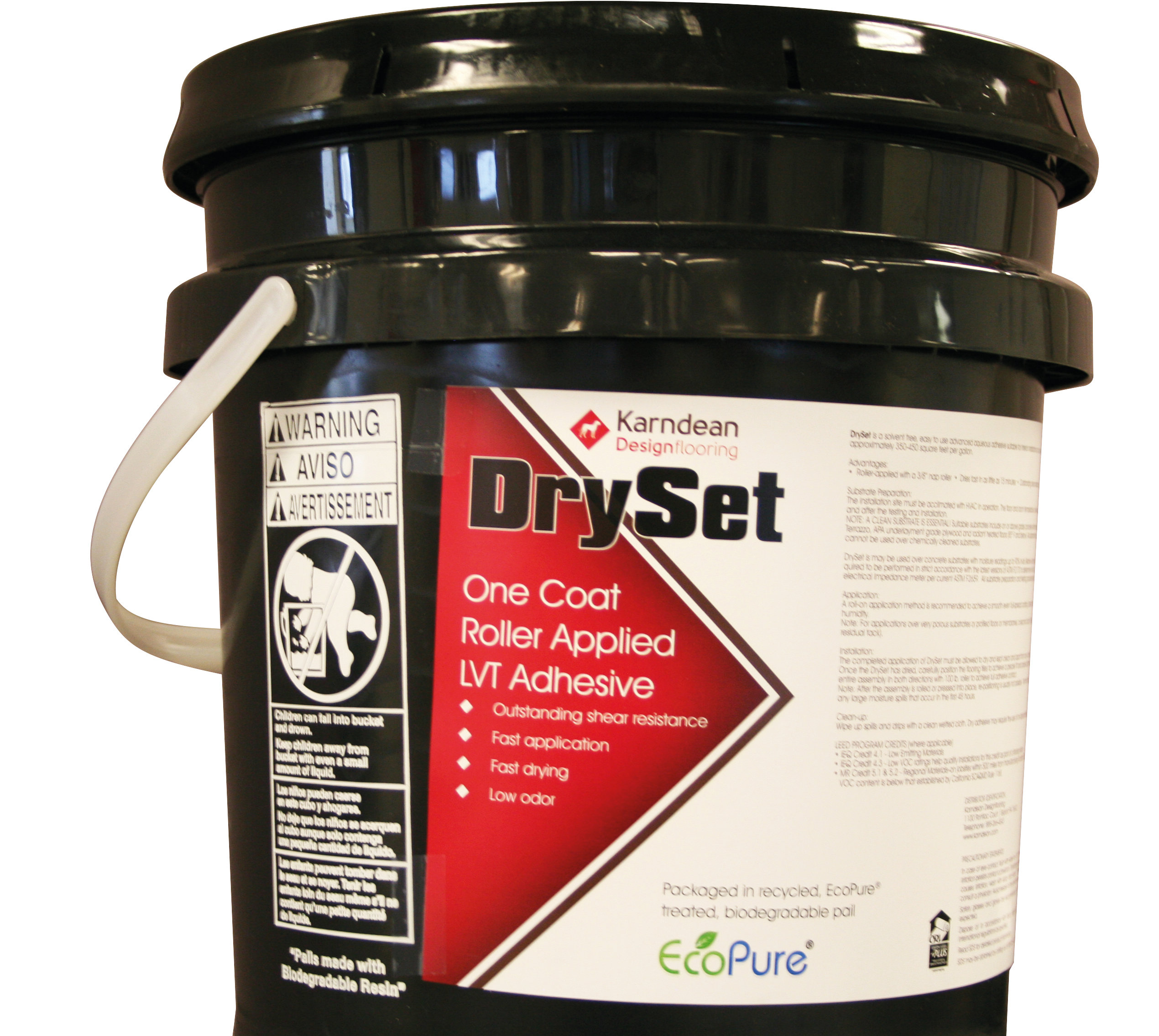 Karndean Designflooring DrySet Adhesive 1 Gallon Wayfair