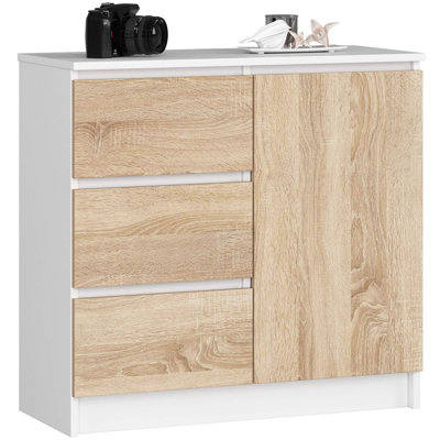 Solanus Particle Board Rectangle Storage Unit Accent Chest