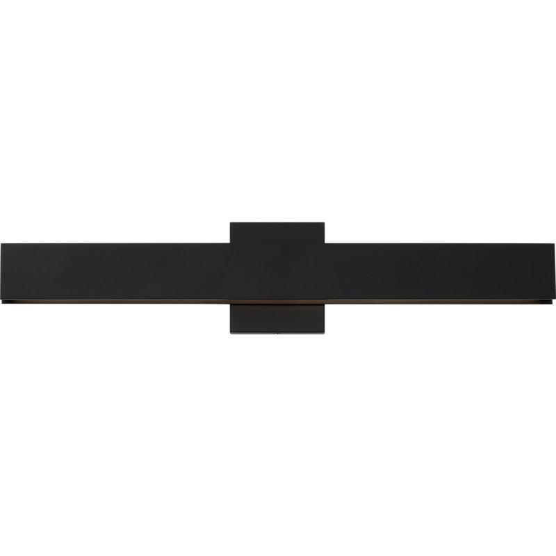 Bau 1 - Light LED Bath Bar, Nightshade Black