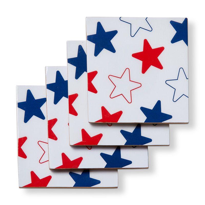 Star Coaster Set Of 4 Multi Everyday