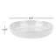  Starlight 4-Piece Stoneware Pasta Bowl Set, Matte White-1619673732