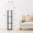 Emonnie 62.9" Column Floor Lamp with Shelves, Real Solid Wood and Bulb Included-2008062375