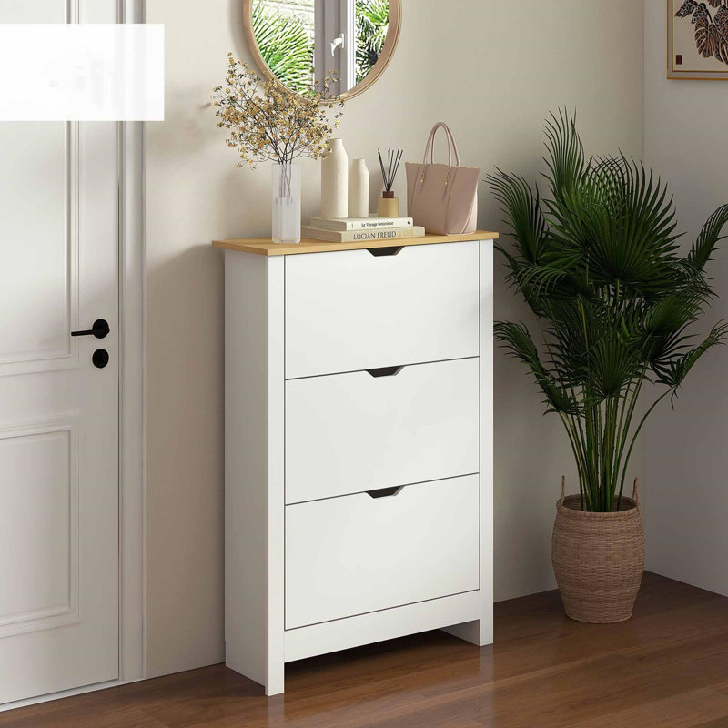 12 Pair Shoe Storage Cabinet