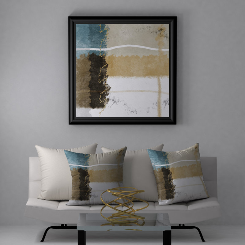 Housse de coussin carrée/insert, 18 po x 18 po