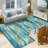 Ultra Fluffy Fuzzy Shag Area Zebra Stripes Indoor Carpet for Living Room Bedroom Bedside Office Hotel-1457180872-1460180927