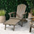 Reclining Adirondack Chair With Footrest-1480842508