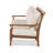 Stockton 94'' Wide Teak Patio Sofa with Cushions-75880176