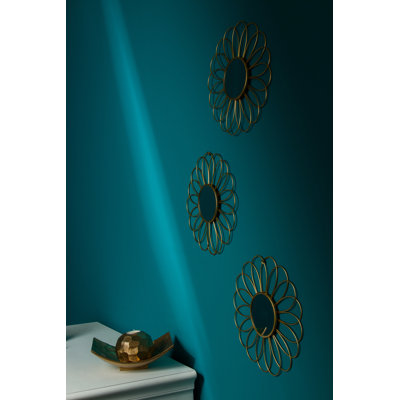 Coomer Metal Flat Wall Mirror