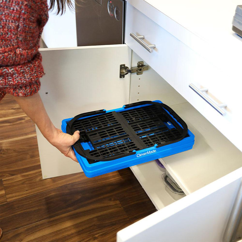 CleverMade Plastic Box, Blue
