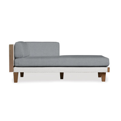 Catalina Outdoor Teak Chaise Lounge
