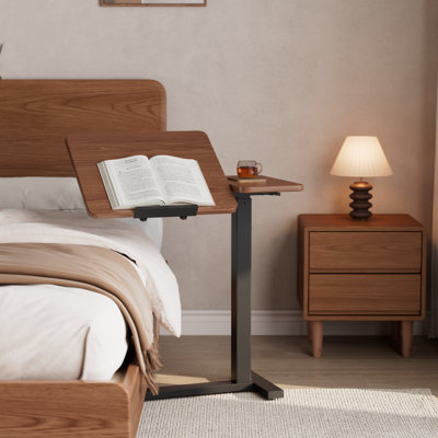 Restful Adjustable Angle Reading End Table
