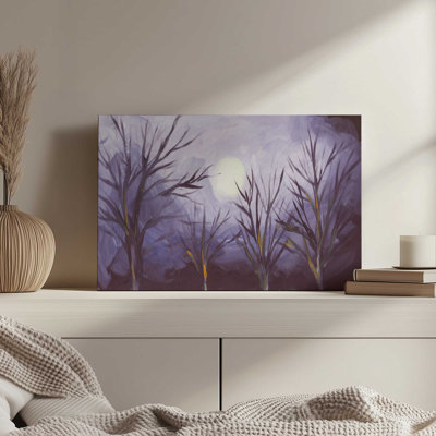 «Violet Eve I» par Melissa Wang, reproduction d'art sur toile