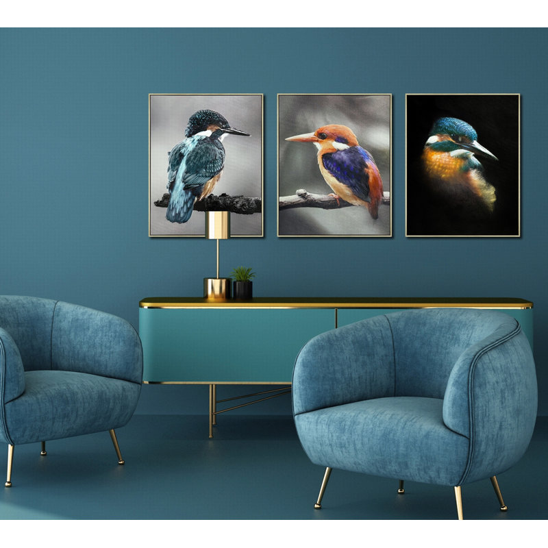 Moonlit Perch Canvas Wall Art