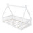 Playful Tent Design Floor Bed With Guardrails And Sturdy Slats-548867079