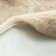 Ruther Solid Color Machine Woven Faux Fur Area Rug in Beige