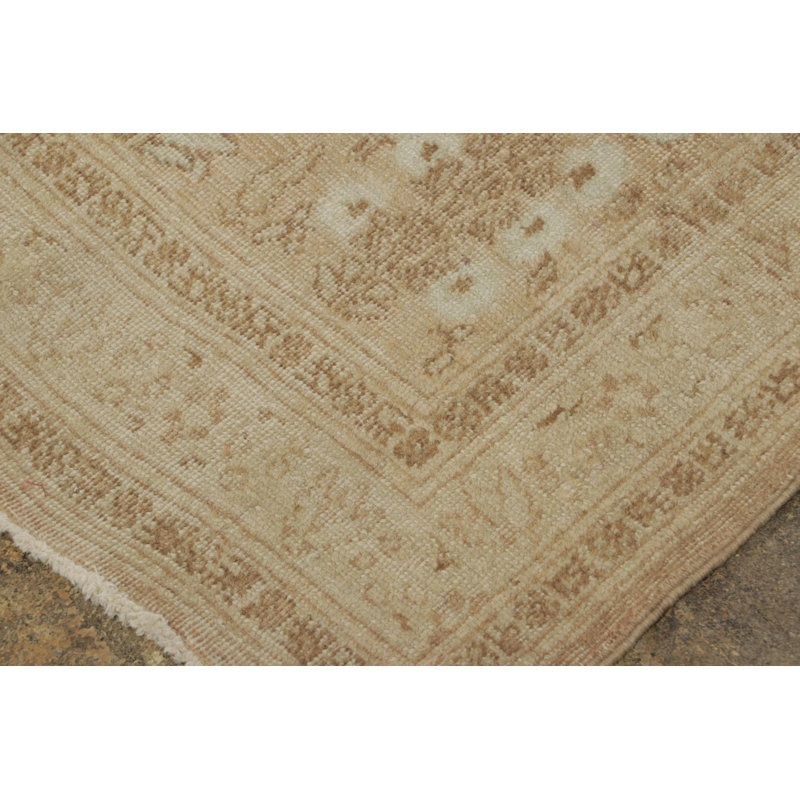 Antique One-of-a-Kind 9'6" x 12'7" Hand Knotted Area Rug