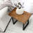 Ovellette Solid Wood Accent Stool
