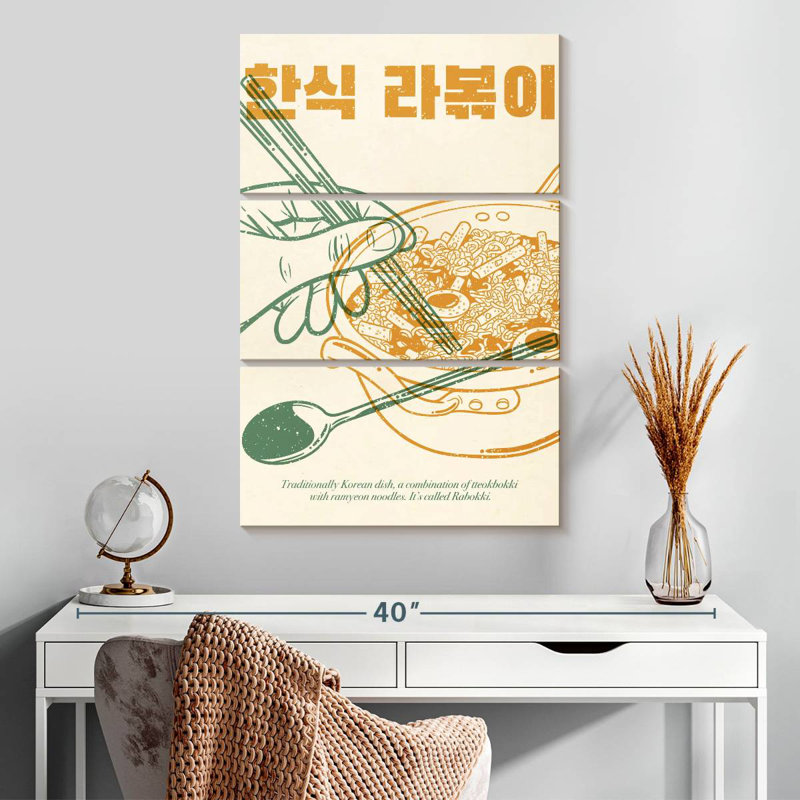 Yarlin Korean Rabokki, 32" H x 20" W