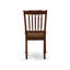 Ensemble de table de cuisine 3 pièces pour petits espaces comprenant une table ronde avec piédestal et 2 chaises de salle à manger en tissu de lin, 30 x 30 pouces, acajou-1050342980-1050342983-1050342977