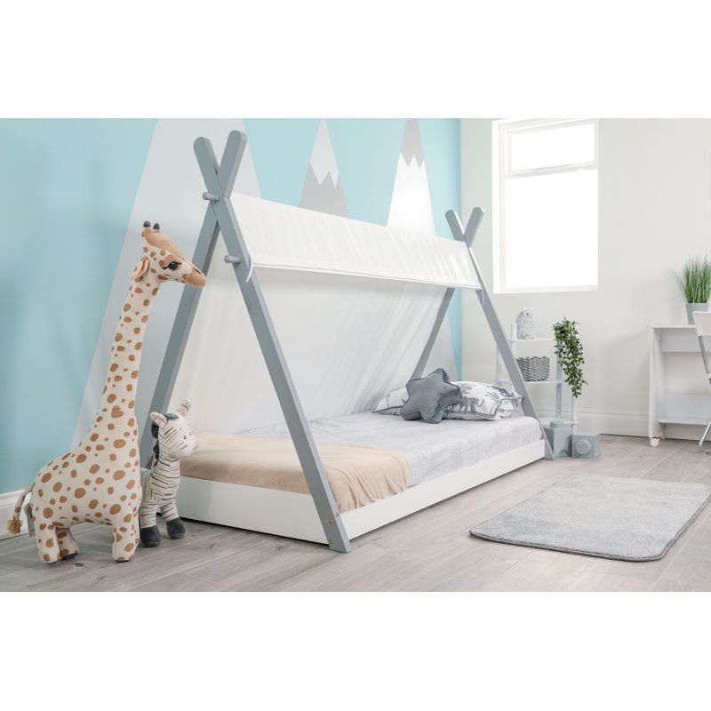 Fields 90 X 190cm Standard House Beds, Grey