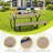 Dipeeka 4 - Person Patio Dining Set with Rectangular Table