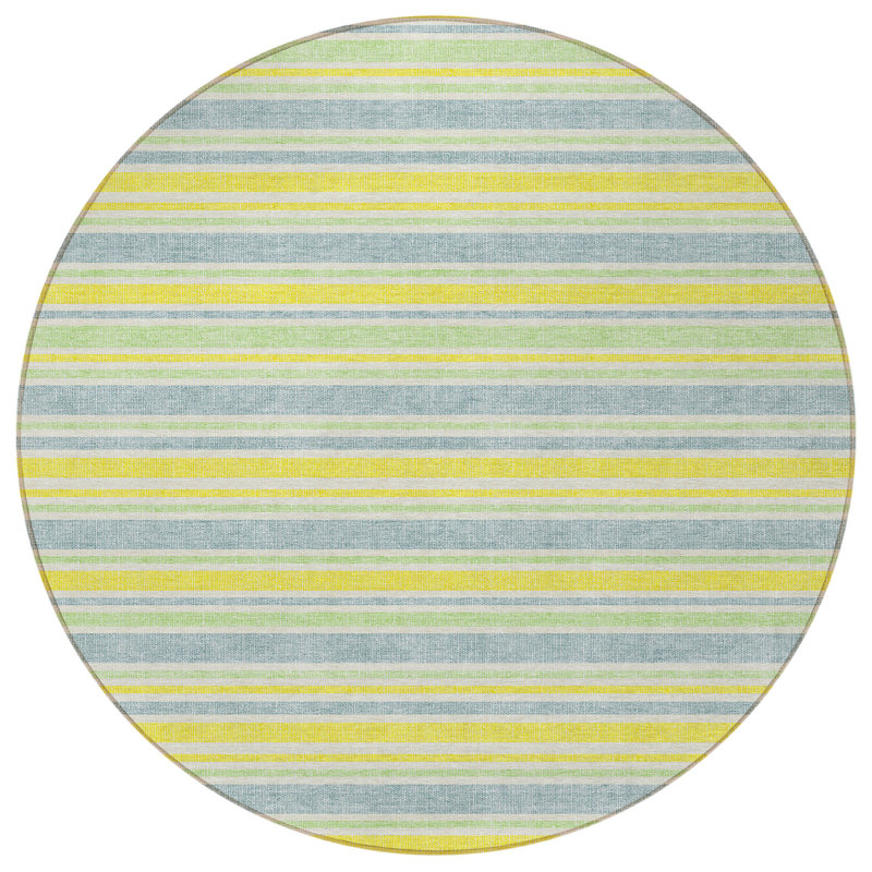 Tapis d'intérieur rond 8 po
