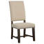 Fauteuil de salle à manger rembourré 2 pièces 2 pièces-1289957269