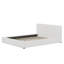 Grand lit tapissier au sol en velours-102533747