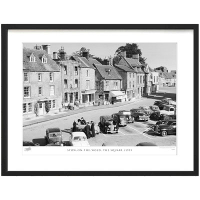 Stow-on-the-Wold, The Square C1955 by Francis Frith - Single Picture Frame Print