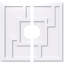 Médaillon de plafond contemporain en PVC de qualité architecturale Knox-137880720