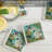 Michigan 4 Piece Tumbled Tile Coaster Set