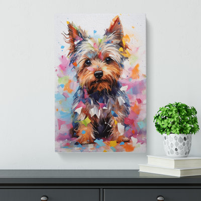 Yorkshire Terrier No.2 - Wrapped Canvas
