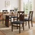Padded Stackable Folding Dining Chairs with Solid Wood Frame